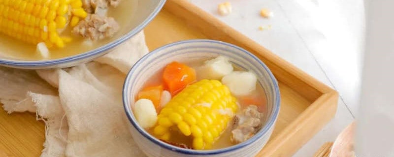 山药玉米胡萝卜排骨汤的做法功效窍门-山药玉米胡萝卜排骨汤的做法图片