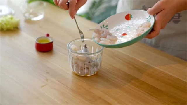 宝宝餐虾滑的做法